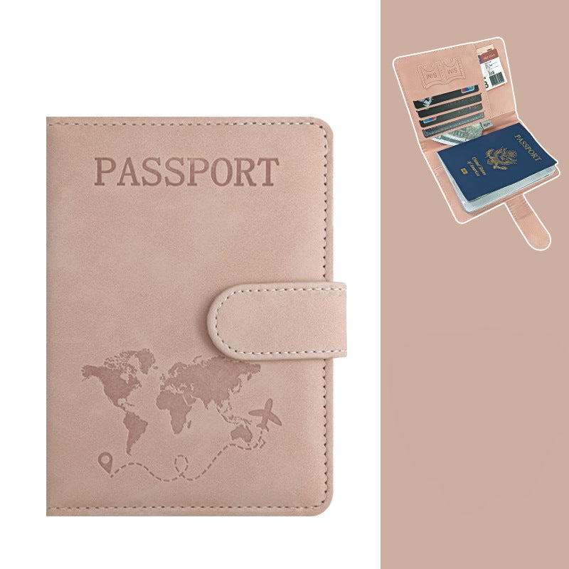 محفظة جلدية أنيقة — حماية RFID وتصميم عملي